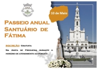 INSCRIÇÕES | VISITA AO SANTUÁRIO DE FÁTIMA