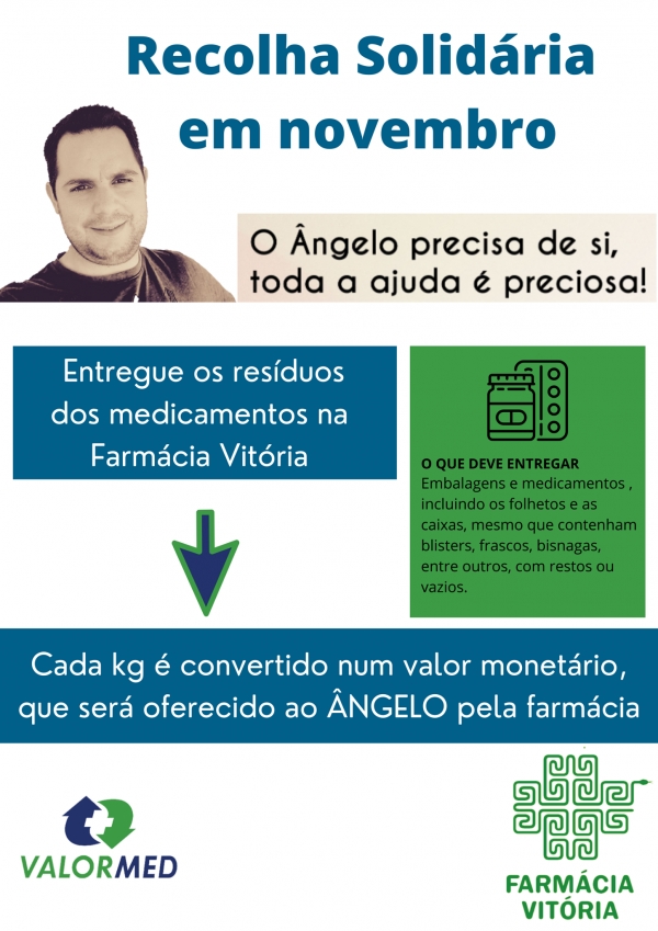 Recolha solidária na Junta de Freguesia
