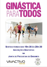 AULAS DE GINÁSTICA PARA TODOS | INÍCIO 05 DE MAIO DE 2023