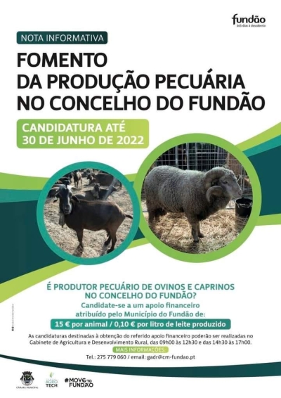 Apoio Financeiro ao Fomento da Produção Pecuária