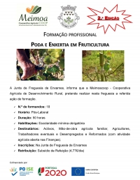 Formação Profissional - Poda e Enxertia em Fruticultura