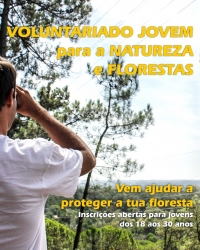 Inscrições para o Programa Voluntariado Jovem para a Natureza e Florestas - 2021