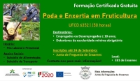 FORMAÇÃO PROFISSIONAL GRATUITA - PODA E ENXERTIA EM FRUTICULTURA  |  50  HORAS