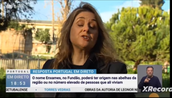 Freguesia de Enxames esteve em destaque no programa “PORTUGAL EM DIRETO&quot; da RTP1