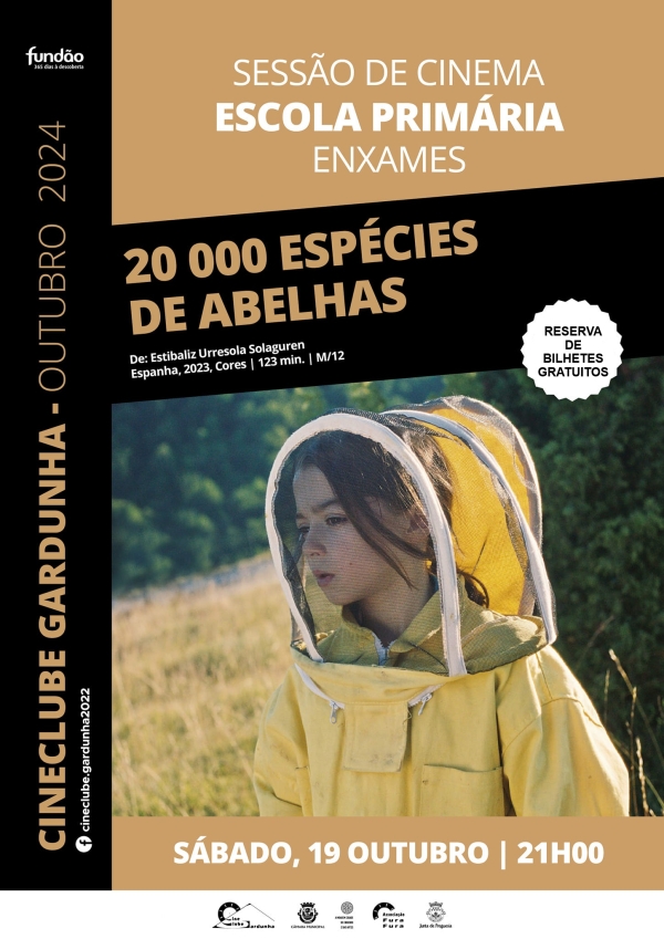 SESSÃO DE CINEMA | 20 000 ESPÉCIES DE ABELHAS | 19 DE OUTUBRO | RESERVA DE BILHETES GRATUITOS
