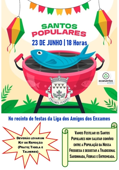 CONVITE À POPULAÇÃO | SANTOS POPULARES l 23 DE JUNHO